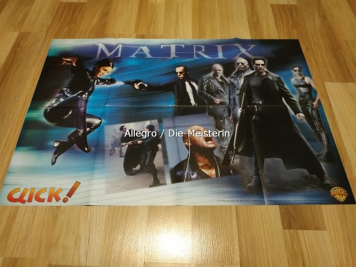 Zdjęcie oferty: Plakat MATRIX / MESSIAH / F1 2000 - rok 2000