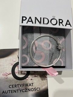 Zdjęcie oferty: Pandora bransoletka sztywna 18 cm. Jak nowa!
