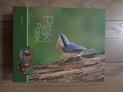 Zdjęcie oferty: Dla miłośników ptaków Ptaki Polski tom 1 2 +CD
