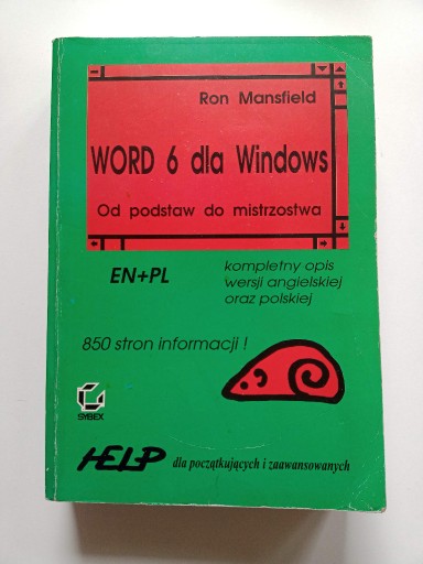 Zdjęcie oferty: Word 6 dla Windows od podstaw - Mansfield BDB-