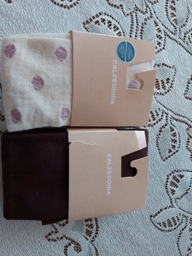 Zdjęcie oferty: 11. Rajstopy CALZEDONIA 2 pack r. 10/13lat NOWE