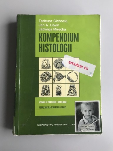 Zdjęcie oferty: Kompendium histiologii - Cichocki, Litwin, Mirecka