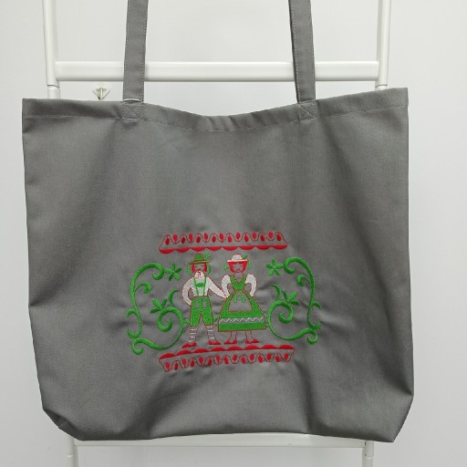 Zdjęcie oferty: Shopperka torba haftowana duża 53 x 45 para folk