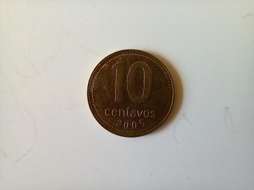 Zdjęcie oferty: ARGENTYNA - 10 centavos 2005 /18/