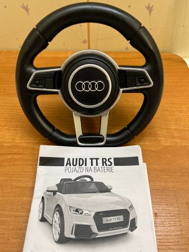 Zdjęcie oferty: Kierownica do aut na akumulator Audi TT RS