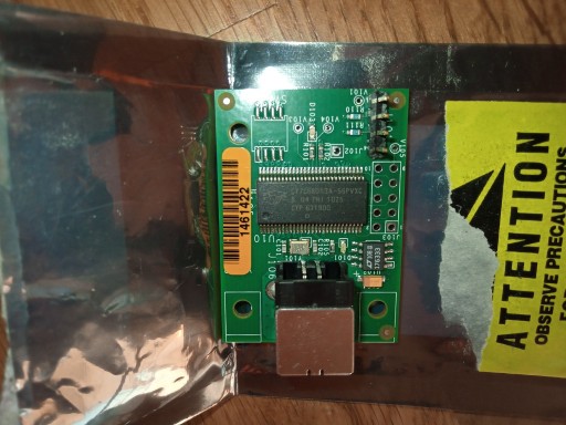 Zdjęcie oferty: Moduł mikrokontrolera Cypress CY7C68013A