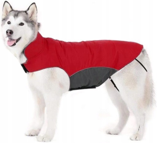 Zdjęcie oferty: Kurteczka dla psa odcienie czerwieni 4XL