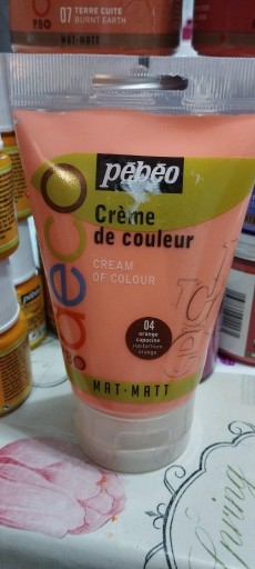 Zdjęcie oferty: farba pebeo kolor 04 orange capucine 110ml