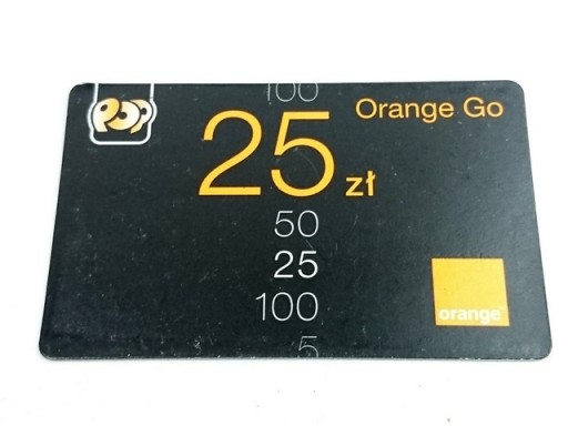 Zdjęcie oferty: 253 - pop orange doładowanie 25