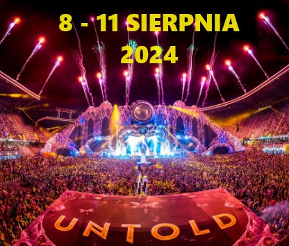 Zdjęcie oferty: Bilet Untold Festival 2024 - 8-11 sierpnia Rumunia