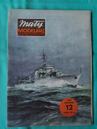 Zdjęcie oferty: Mały Modelarz 12/1984 ORP Burza