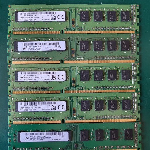 Zdjęcie oferty: RAM MICRON PC3 DDR3 1600 2x4GB 8GB 12800U PC