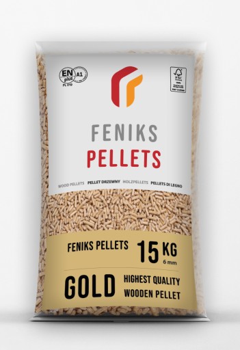 Zdjęcie oferty: Pellet Feniks Gold / Pelet A1 / Pellet drzewny 6mm