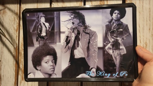 Zdjęcie oferty: Michael Jackson blaszana tabliczka dekoracja obraz