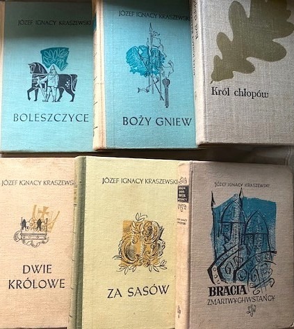 Zdjęcie oferty: J I Kraszewski - 6 powieści historycznych - cykl z Dziejów Polski