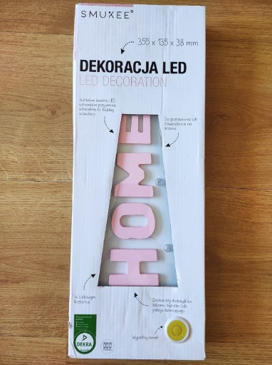 Zdjęcie oferty: Dekoracja LED Home strzałka Smukee