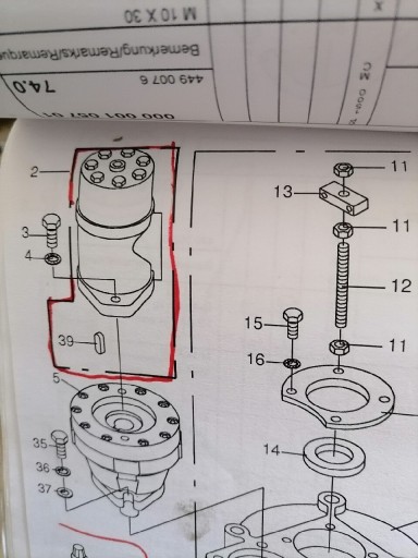 Zdjęcie oferty: Silnik hydrauliczny   krone 1500CP 2403851  krone