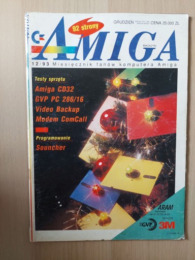 Zdjęcie oferty: Magazyn AMIGA nr 12/93