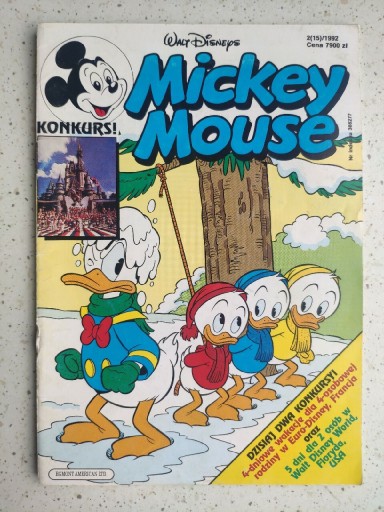 Zdjęcie oferty: Komiks * Mickey Mouse * Egmont  * 2/1992