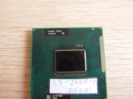 Zdjęcie oferty: Procesor Intel i5-2450M 2,5GHz SR0CH FCPGA988