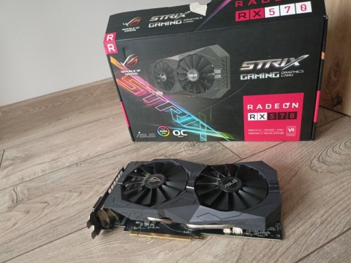 Zdjęcie oferty: RX570 4GB ASUS STRIX OC