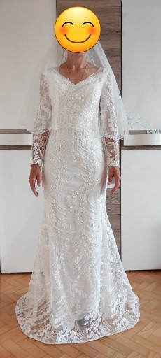 Zdjęcie oferty: Piękna koronkowa suknia ślubna