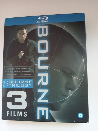 Zdjęcie oferty: Jason Bourne Trilogy - 3 X Blu-ray 