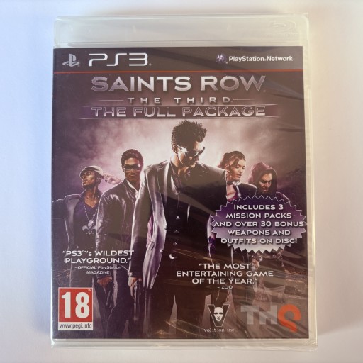 Zdjęcie oferty: SAINTS ROW THE THIRD THE FULL PACKAGE / PS3 / NOWA ZAFOLIOWANA