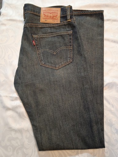 Zdjęcie oferty: Levis 504 Nowe czarne jeansy 33/36 SuperCena!