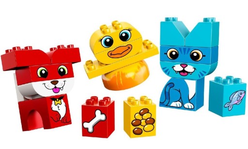 Zdjęcie oferty: LEGO Duplo UZYW.KOMPL 10858 Moje pierwsze zwierząt