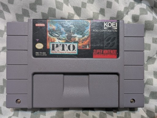 Zdjęcie oferty: snes PTO pacific theater of operations ntsc-u