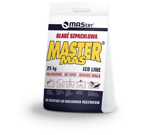 Zdjęcie oferty: Master Mas Eco Line 25kg Gładź szpachlowa