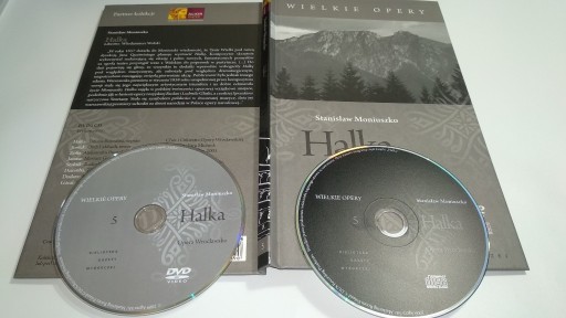 Zdjęcie oferty: STANISŁAW MONIUSZKO - HALKA  CD + DVD