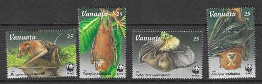 Zdjęcie oferty: Fauna WWF nietoperze 1004 -7**