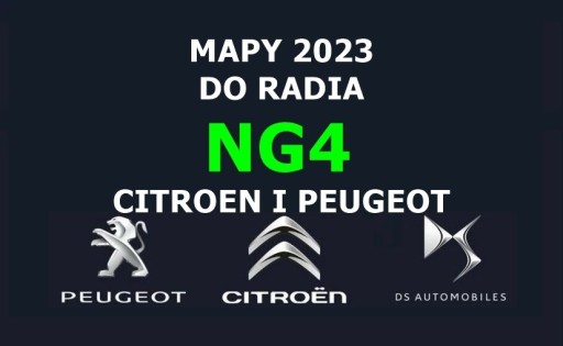 Zdjęcie oferty: Mapy Radio NG4 aktualizacja Citroen Peugeot NG 4