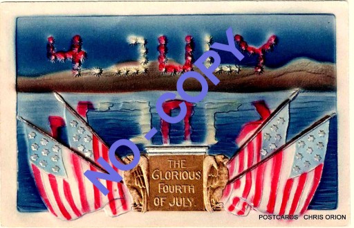 Zdjęcie oferty: USA - 4 July -Independence Day -Patriotyka -1900 r