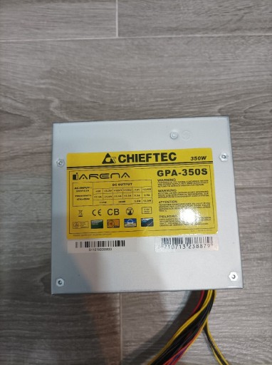 Zdjęcie oferty: Zasilacz chieftec GPA-350S 350w