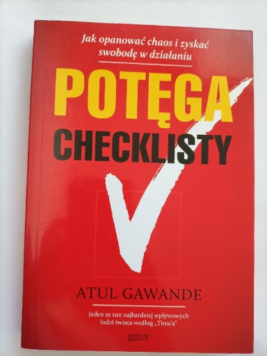 Zdjęcie oferty: Potęga checklisty Atul Gawande 
