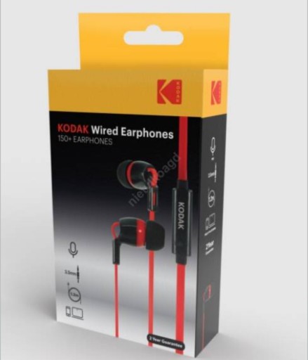 Zdjęcie oferty: SŁUCHAWKI Dokanałowe KODAK MAX EARPHONES 150+