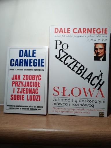 Zdjęcie oferty: 2x Dale Carnegie Po szczeblach słowach Jak zdobyć