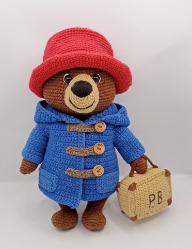 Zdjęcie oferty: Miś Paddington, na szydełku, r