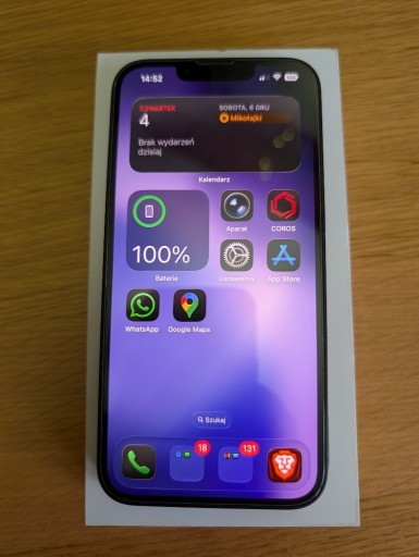 Zdjęcie oferty: Apple Iphone 16e, black. ideał. BCM!