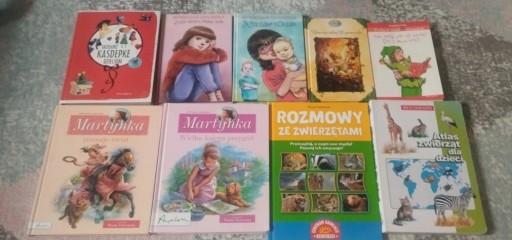 Zdjęcie oferty: 12 książek dla dzieci,różna tematyka 35zł.