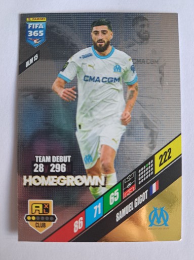 Zdjęcie oferty: FIFA 365 2024 CLUB HOMEGROWN OLM 15 Samuel Gigot