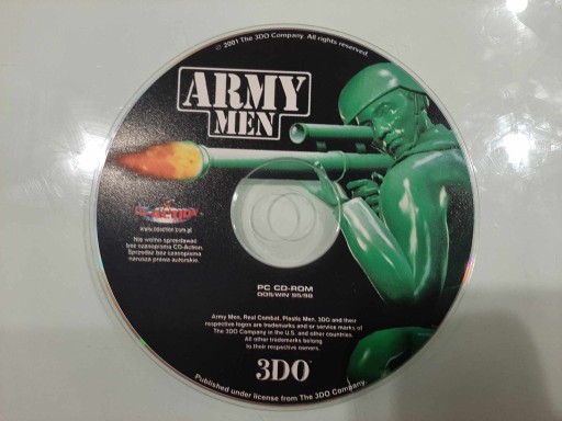 Zdjęcie oferty: Army Man z CD-Action RETRO GRA