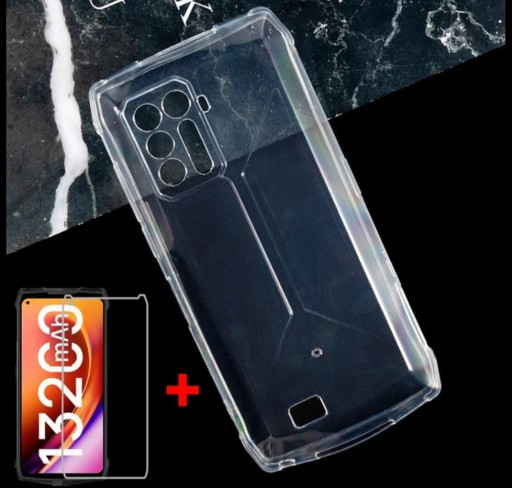 Zdjęcie oferty: Pokrowiec silikon Ulefone Armor 13 przezr i szkło