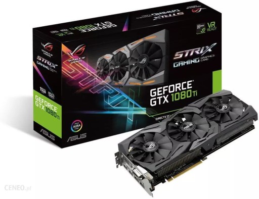 Zdjęcie oferty: ASUS GTX 1080TI STRIX 11GB 