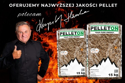 Zdjęcie oferty: Pellet drzewny PELLETON Paleta 975 KG - 65 x 15 KG