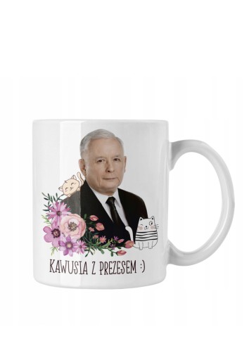 Zdjęcie oferty: Kubek na prezent śmieszny PIS prezes Kaczyński