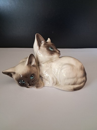 Zdjęcie oferty: ROYAL DOULTON Koty syjamskie figurka porcelanowa